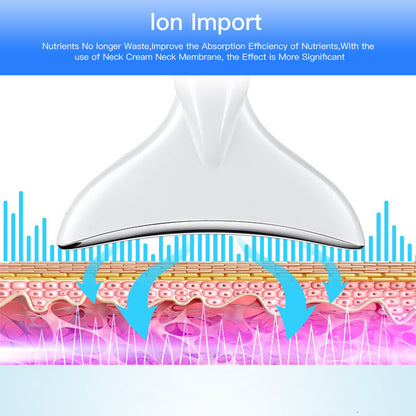 EMS Microcurrent Neck & Face Devices with LED Therapy